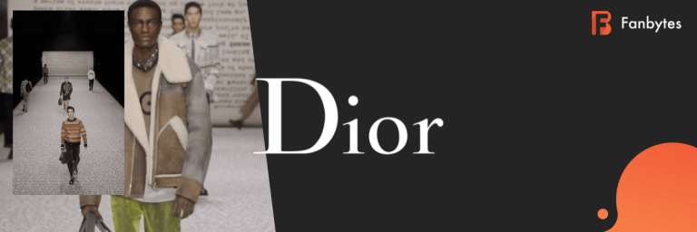 Fanbytes | Dior livestream on TikTok